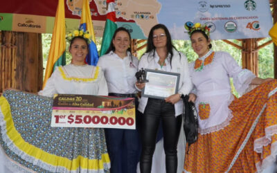 Neira obtiene el primer lugar en tres de las cinco categorías del vigésimo concurso Caldas Cafés de Alta Calidad